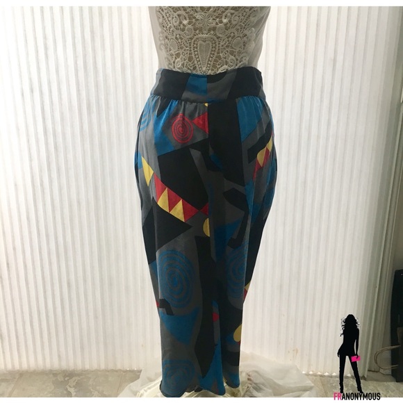 Vintage Robert Haik Silk Skirt 44 - Picture 5 of 5